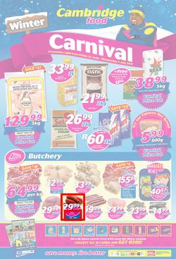 Cambridge Food : Gauteng Winter Carnival (23 June - 5 July 2017), page 1