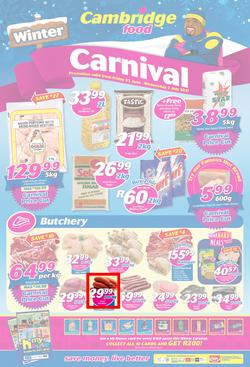 Cambridge Food : Gauteng Winter Carnival (23 June - 5 July 2017), page 1