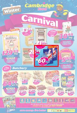 Cambridge Food : Gauteng Winter Carnival (23 June - 5 July 2017), page 1