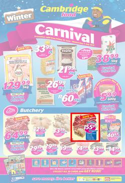 Cambridge Food : Gauteng Winter Carnival (23 June - 5 July 2017), page 1
