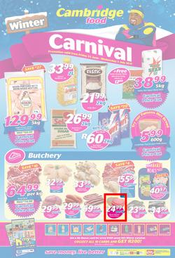 Cambridge Food : Gauteng Winter Carnival (23 June - 5 July 2017), page 1