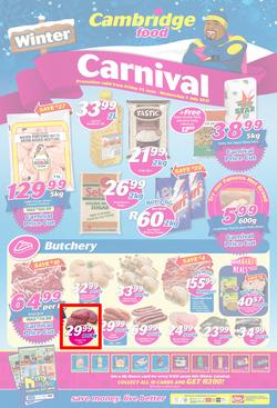 Cambridge Food : Gauteng Winter Carnival (23 June - 5 July 2017), page 1