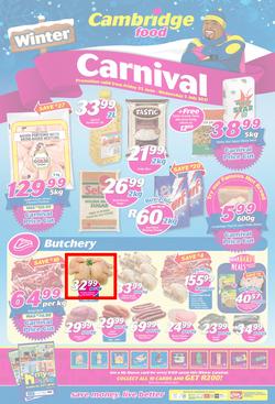 Cambridge Food : Gauteng Winter Carnival (23 June - 5 July 2017), page 1