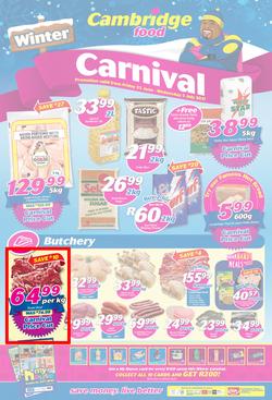 Cambridge Food : Gauteng Winter Carnival (23 June - 5 July 2017), page 1
