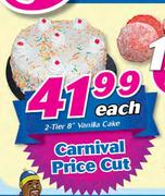 2-Tier 8" Vanilla Cake-Each
