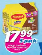 Maggi 2-Minute Noodles Assorted-5's Pack
