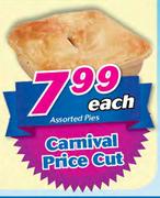 Assorted Pies-Each