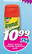 Knorr Aromat Canister Assorted-75gm