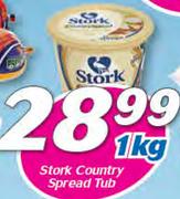 Stork Country Spread Tub-1Kg