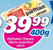 Parmalat Cheese Slices Assorted-400g Each