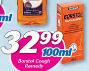 Borstol Cough Remedy-100ml