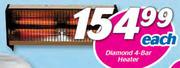 Diamond 4 Bar Heater