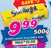 Sunlight Laundry Soap (Yellow Only)-500g