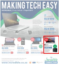 Incredible Connection : Making Tech Easy (6 Apr - 9 Apr 2017), page 1