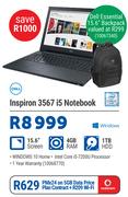 Dell Inspiron 3567 i5 Notebook