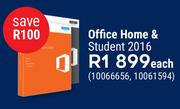 Microsoft Office Home & Student 2016-Each