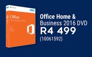 Microsoft Office Home & Business 2016 DVD