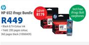HP 652 ifrogz Bundle
