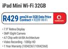 Apple iPad Mini WiFi 32GB-On 5GB Data price Plan