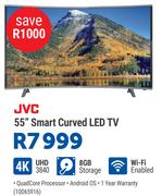 JVC 55" Smart Curved LED TV