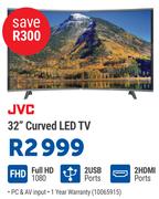 JVC 32" Curved LED TV