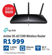 TP-Link Archer D5 AC1200 Wireless Router
