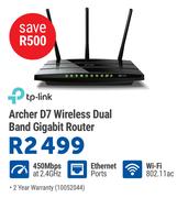 TP-Link Archer D7 Wireless Dual Band Gigabit Router