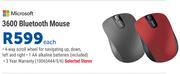 Microsoft 3600 Bluetooth Mouse-Each