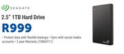 Seagate 2.5" 1TB Hard Drive