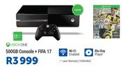 XBox One 500GB Console + FIFA17