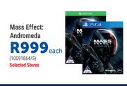 Mass Effect: Andromeda For PS4 Or XBox One-Eac
