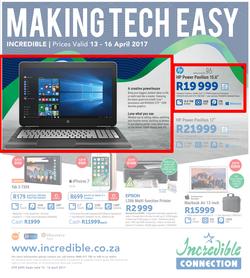 Incredible Connection : Making Tech Easy (13 Apr - 16 Apr 2017), page 1