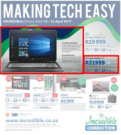 Incredible Connection : Making Tech Easy (13 Apr - 16 Apr 2017), page 1