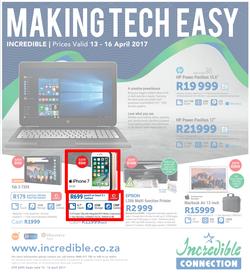 Incredible Connection : Making Tech Easy (13 Apr - 16 Apr 2017), page 1
