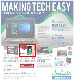 Incredible Connection : Making Tech Easy (13 Apr - 16 Apr 2017), page 1