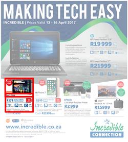 Incredible Connection : Making Tech Easy (13 Apr - 16 Apr 2017), page 1