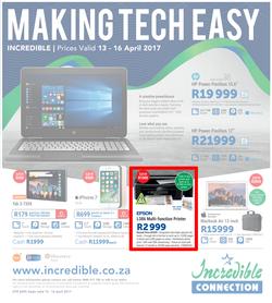 Incredible Connection : Making Tech Easy (13 Apr - 16 Apr 2017), page 1
