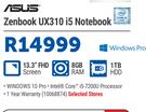 Asus Zenbook UX310 i5 Notebook