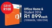 Office Home & Student 2016