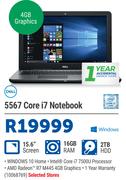 Dell 5567 Core i7 Notebook