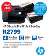 HP Officejet Pro 8710e All In One