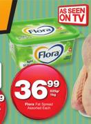 Flora Fat Spread Assorted-525g/1Kg Each