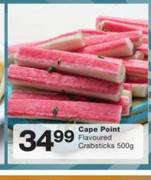 Cape Point Flavoured Crabsticks-500g
