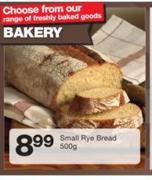 Small Rye Bread-500g