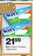 Kiri Cream Cheese-108g Each