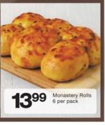 Monastery Rolls-6's Per Pack