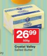 Crystal Valley Salted Butter-500g