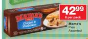 Mama's Pies Assorted-6 Per Pack