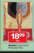 Spekko Long Grain Parboiled Rice-2Kg