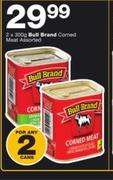 Bull Brand Corned Meat Assorted-2 x 300g